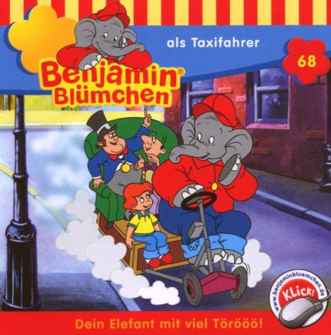 Benjamin Blümchen (Folge 068) ...als Taxifahrer, CD