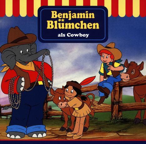 Benjamin Blümchen 088 als Cowboy. CD, CD