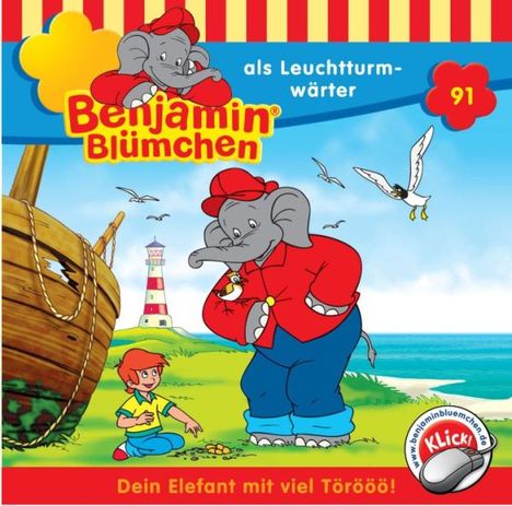 Benjamin Blümchen (Folge 91) ...als Leuchtturmwärter, CD