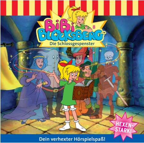 Elfie Donnelly: Bibi Blocksberg (Folge 8) Die Schlossgespenster, CD