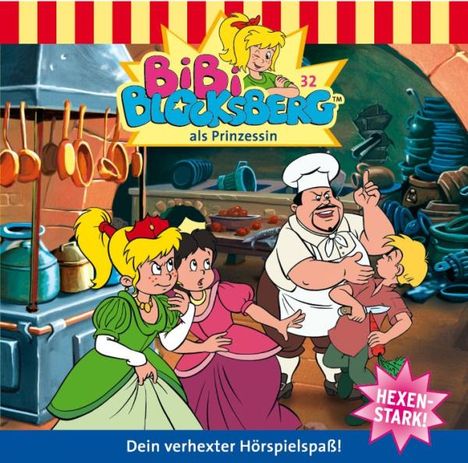 Elfie Donnelly: Bibi Blocksberg (Folge 32) ... als Prinzessin, CD