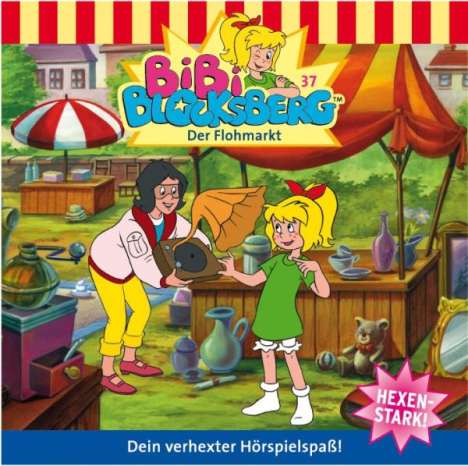 Elfie Donnelly: Bibi Blocksberg (Folge 37) Der Flohmarkt, CD