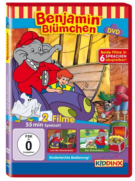 Benjamin Blümchen: ...und die Geisterbahn / Der Streichelzoo, DVD