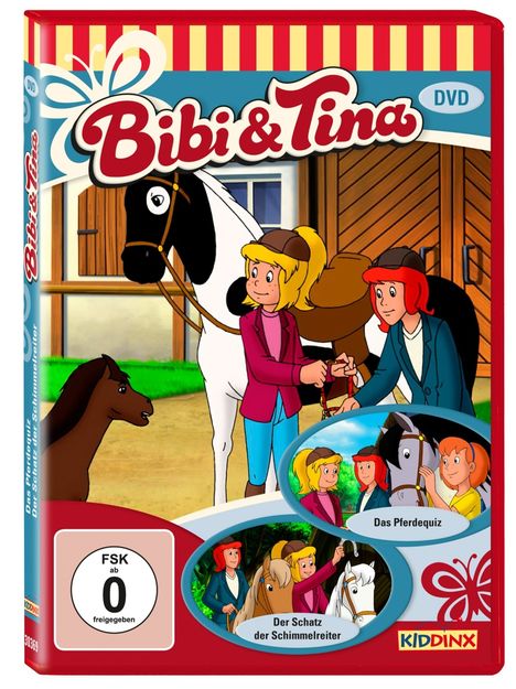 Bibi und Tina: Das Pferdequiz / Der Schatz der Schimmelreiter, DVD