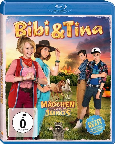 Bibi &amp; Tina - Mädchen gegen Jungs (Blu-ray), Blu-ray Disc