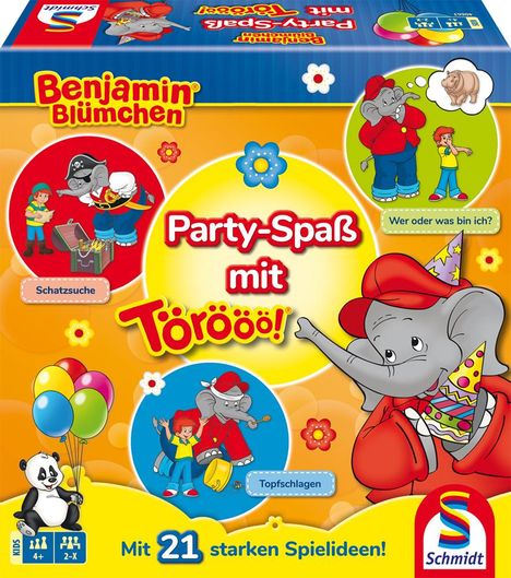 Benjamin Blümchen, Party-Spaß mit Törööö!, Spiele