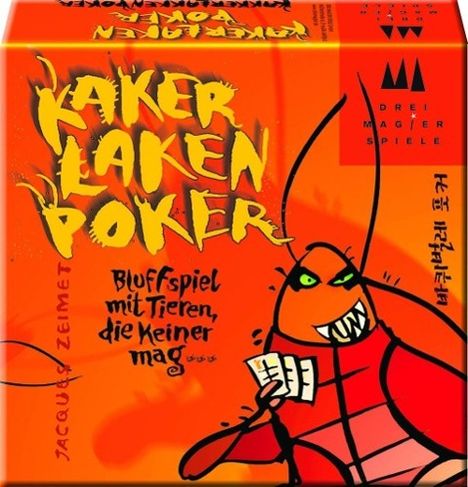 Kakerlakenpoker, Spiele