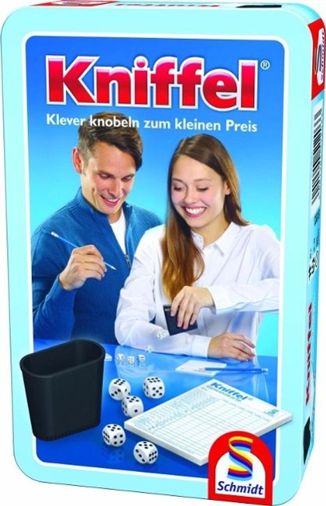 Kniffel in Metalldose, Spiele