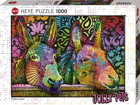 Dean Russo: Donkey Love Puzzle 1000 Teile, Spiele