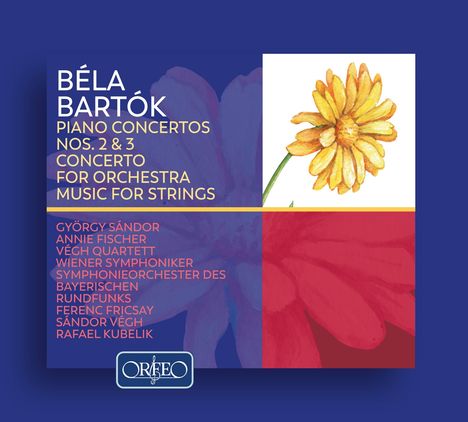 Bela Bartok (1881-1945): Klavierkonzerte Nr.2 &amp; 3, 2 CDs