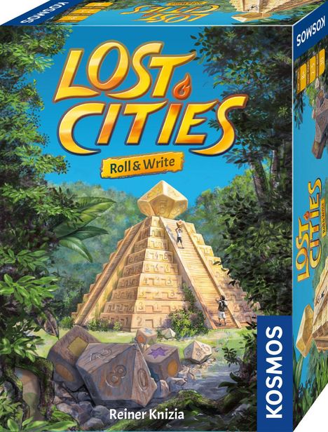 Reiner Knizia: Lost Cities - Roll &amp; Write, Spiele