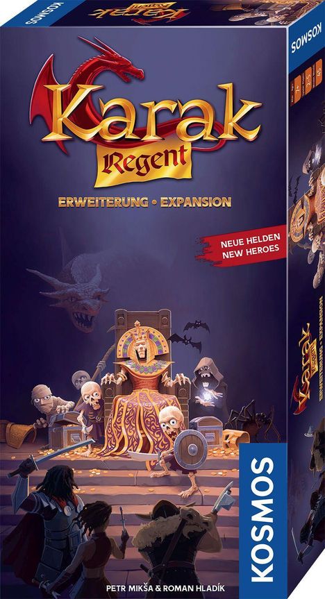 Petr Miksa: Karak - Regent Erweiterung, Spiele