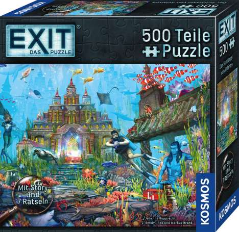 Inka Brand: EXIT® - Das Puzzle: Der Schlüssel von Atlantis, Spiele