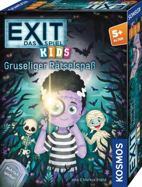 Inka Brand: EXIT® - Das Spiel - Kids: Gruseliger Rätselspaß, Spiele