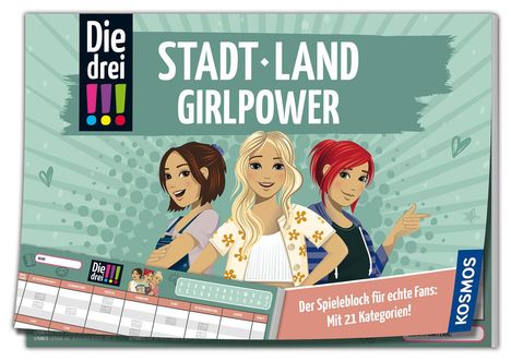 Die drei !!!: Stadt - Land - Girlpower, Spiele