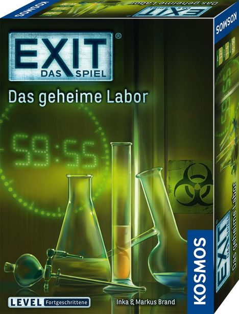 Inka Brand: Exit - Das geheime Labor, Spiele