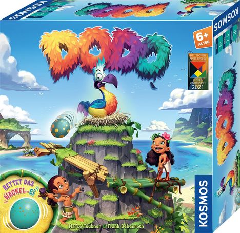 Frank Bebenroth: Dodo - Rettet das Ei!, Spiele