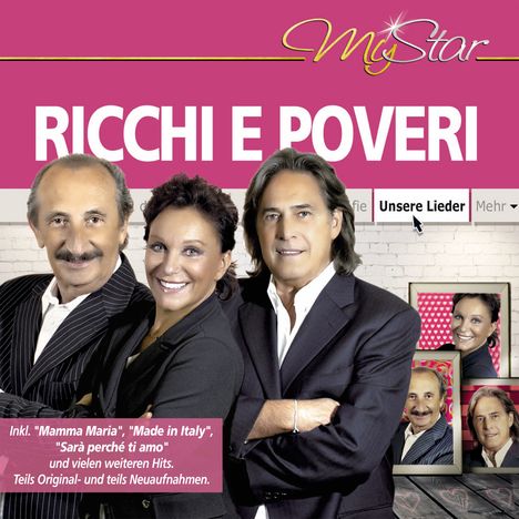 Ricchi E Poveri: My Star, CD
