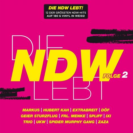 Die NDW lebt - Folge 2 (180g) (White Vinyl), LP