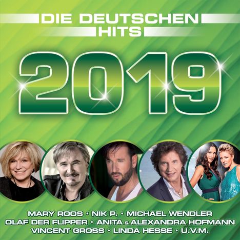 Die deutschen Hits 2019, 2 CDs
