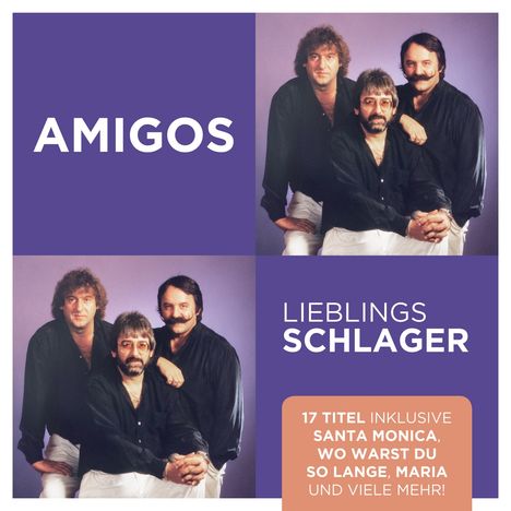 Die Amigos: Lieblingsschlager, CD