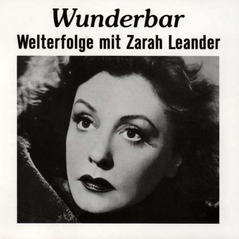Zarah Leander: Wunderbar, CD