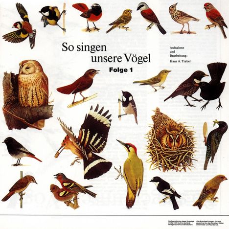 So singen unsere Vögel Folge 1, CD