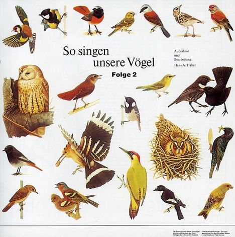 So singen unsere Vögel Folge 2, CD