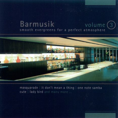 Barmusik Vol. 3, CD