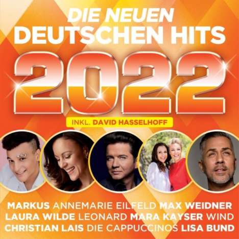 Die neuen deutschen Hits 2022, 2 CDs