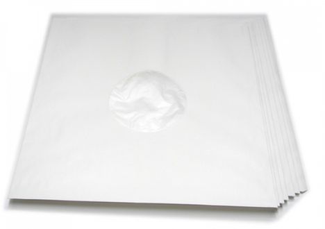 LP-Innenhüllen Weiß gefüttert (25 Stück), Zubehör