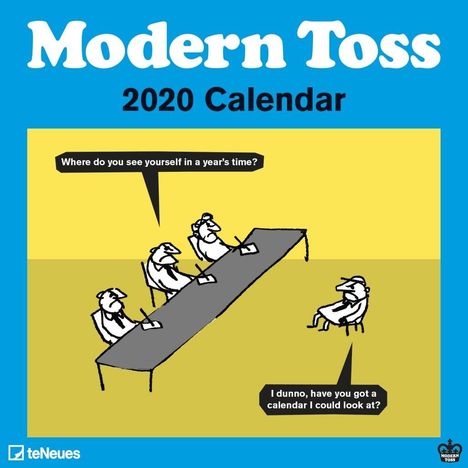 Modern Toss 2020 Broschürenkalender, Diverse