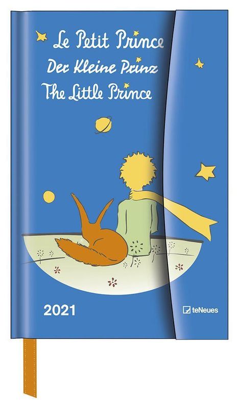 Antoine de Saint-Exupéry: Der kleine Prinz 2021 Taschenkalender 10x15, Buch