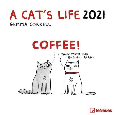 Correll, G: A Cat's life 2021 Broschürenkal., Kalender