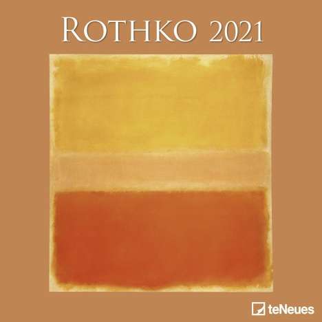 Rothko 2021 Broschürenkalender, Kalender