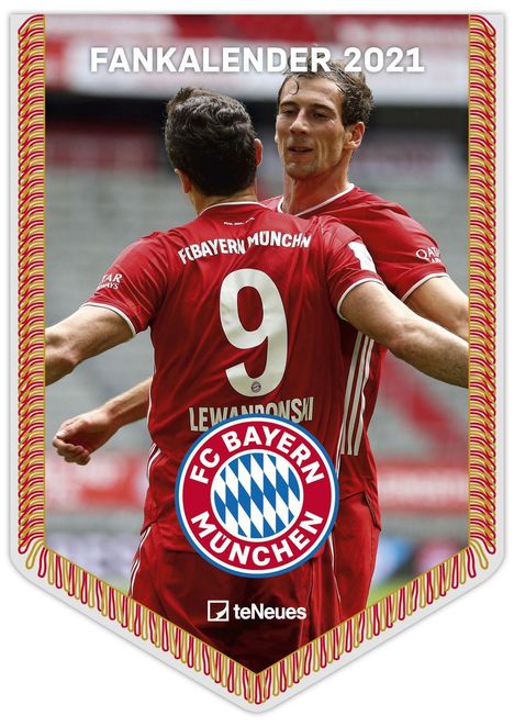 FC Bayern München Mini-Bannerkalender 2021, Kalender