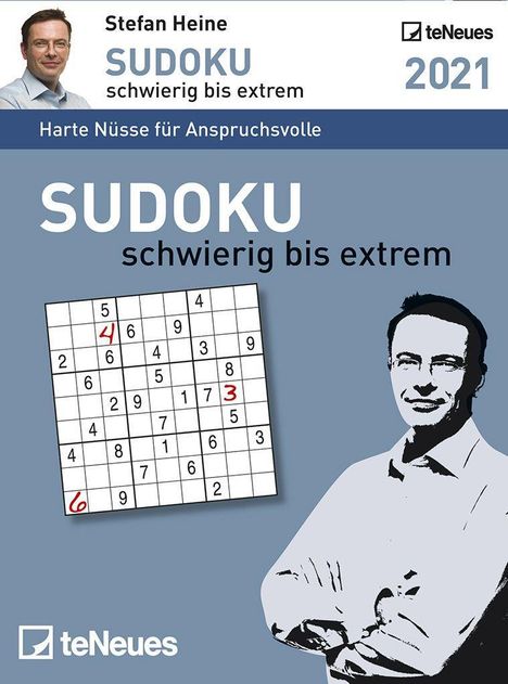 Stefan Heine: Heine, S: Sudoku schwierig bis extrem 2021 TAK, Kalender