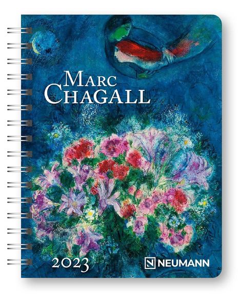 *Marc Chagall 2023 Diary 16,5x21,6, Buch