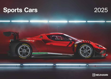 Sports Cars 2025 - Foto-Kalender - Wand-Kalender - 42x29,7 - Autos, Kalender