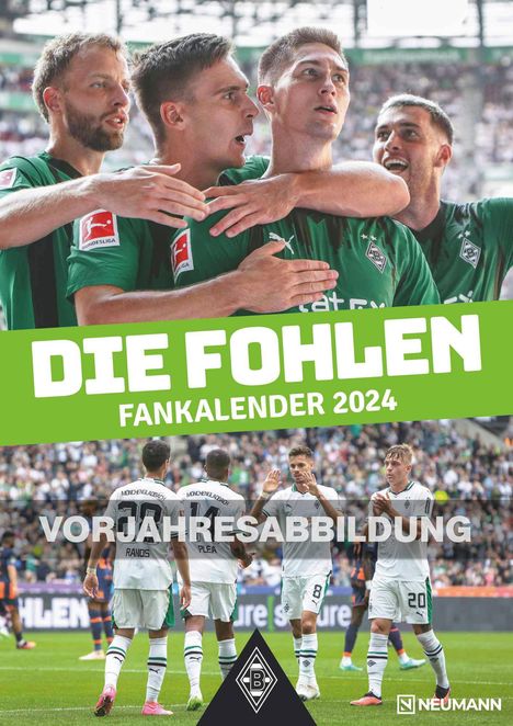 Borussia Mönchengladbach 2025 - Fußball-Kalender - Wand-Kalender - Fan-Kalender - 29,7x42 - Sport, Kalender