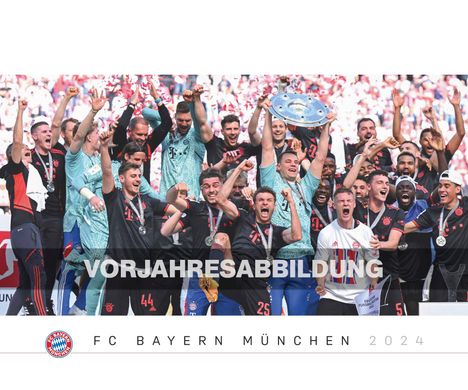 Fc Bayern München Ag: FC Bayern München 2025 Wand-Kalender - Fußball-Kalender - Fan-Kalender - 60x50 - Sport, Kalender