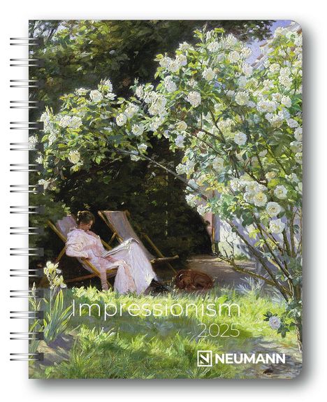 Impressionism 2025 - Diary - Buchkalender - Taschenkalender - Kunstkalender - 16,5x21,6, Buch