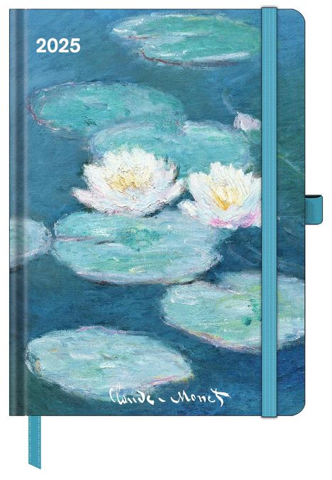 Claude Monet 2025 - Buchkalender - Taschenkalender - Kunstkalender - 16x22, Buch