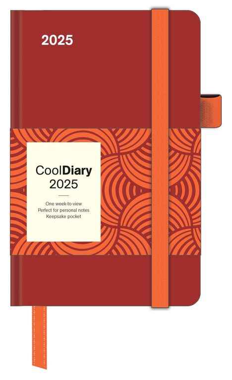 Rust 2025 - Diary - Buchkalender - Taschenkalender - 9x14, Kalender