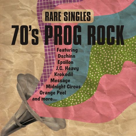 70s Prog Rock: Rare Singles, CD