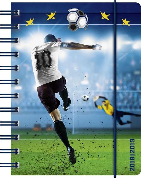 BRUNNEN Schülerkalender 2018/2019 Fußball, Buch