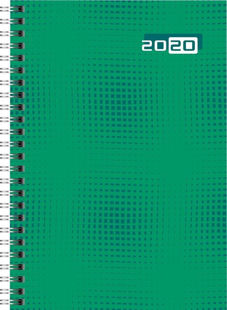 rido Buchkalender 2020 futura 2 Wire-O petrol, Buch