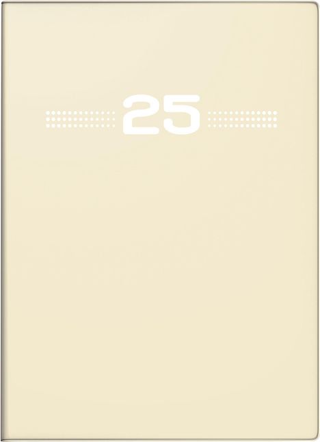 rido/idé 7013202035 Taschenkalender Modell perfect/Technik I (2025)| 2 Seiten = 1 Woche| A6| 144 Seiten| Kunststoff-Einband| sand, Buch