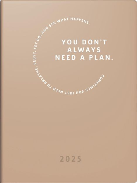 rido/idé 7013607035 Taschenkalender Young Line Mini (2025) "Motivation"| 2 Seiten = 1 Woche| A6| 160 Seiten| Grafik-Einband| sahara, Buch