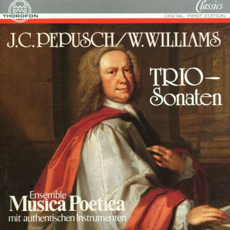 Johann Christoph Pepusch (1667-1752): 5 Triosonaten, CD